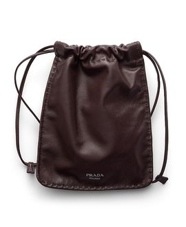 Prada Prada Nappa Leather Smartphone Pouch