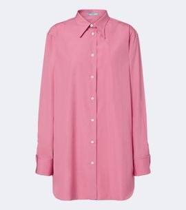 Prada Prada Oversized cotton poplin shirt