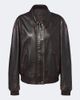 Prada Prada Oversized leather blouson jacket - 1