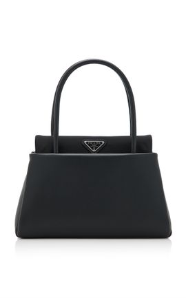 Prada Prada Passage NylonTrimmed Leather Bag