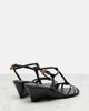 Prada Prada Patent leather wedge sandals - 3