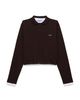 Prada Prada Pique and Jersey Polo Shirt - 6