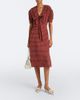 Prada Prada Polka-dot ruffled silk midi dress - 2