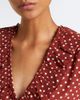 Prada Prada Polka-dot ruffled silk midi dress - 3