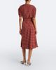 Prada Prada Polka-dot ruffled silk midi dress - 6