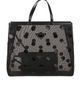 prada Prada Polka Dot Sequined Mesh Tote Bag - 1