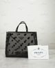 prada Prada Polka Dot Sequined Mesh Tote Bag - 9