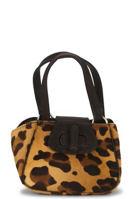 prada Prada Pony Hair Mini Handbag