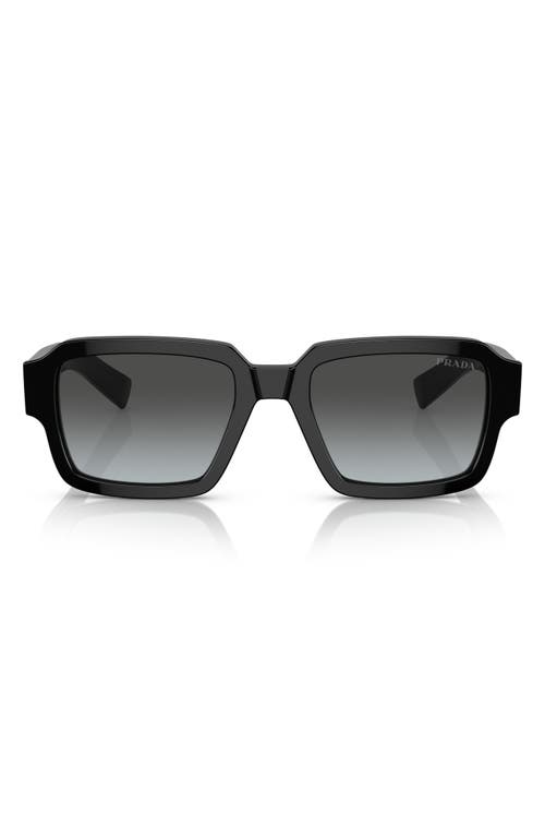 Prada Prada PR02ZSF 54mm Gradient Square Sunglasses