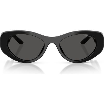 Prada Prada PR D23SU 53mm Oval Sunglasses