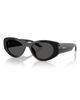 Prada Prada PR D23SU 53mm Oval Sunglasses - 2