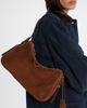 Prada Prada Prada Aimée Medium suede shoulder bag - 2