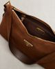 Prada Prada Prada Aimée Medium suede shoulder bag - 3