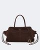 Prada Prada Prada Allusion Large suede tote bag - 1
