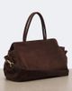 Prada Prada Prada Allusion Large suede tote bag - 4