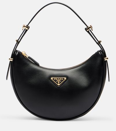 Prada Prada Prada Arqué Small leather shoulder bag