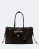 Prada Prada Prada Bonnie Large corduroy shoulder bag - 1