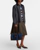 Prada Prada Prada Bonnie Large denim shoulder bag - 5
