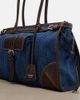 Prada Prada Prada Bonnie Large denim shoulder bag - 6