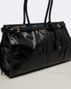 Prada Prada Prada Bonnie Large leather top-handle bag - 6