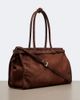 Prada Prada Prada Bonnie Large suede shoulder bag - 4