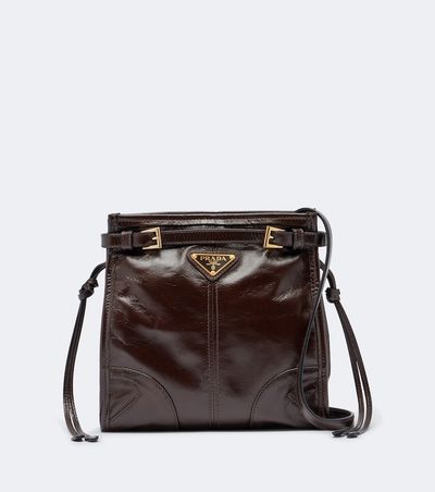 Prada Prada Prada Bonnie Mini leather crossbody bag