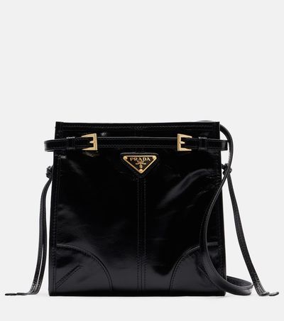 Prada Prada Prada Bonnie Mini leather shoulder bag