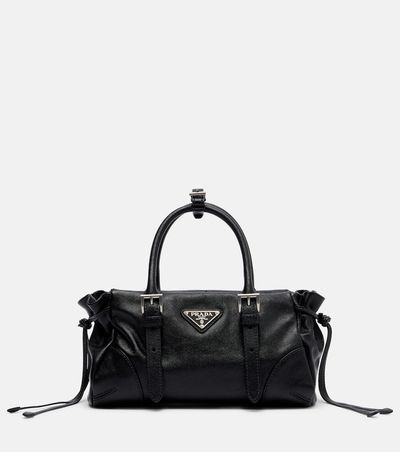 Prada Prada Prada Bonnie Small leather top-handle bag
