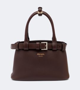 Prada Prada Prada Buckle Small leather shoulder bag