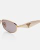 Prada Prada Prada Cartiglio oval sunglasses - 2