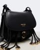 Prada Prada Prada Corsaire Mini fringed leather shoulder bag - 6