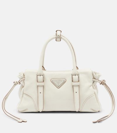 Prada Prada Prada Karin Small leather top-handle bag