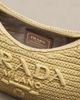 Prada Prada Prada Re-Edition 2005 Mini raffia-effect shoulder bag - 3