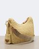 Prada Prada Prada Re-Edition 2005 Mini raffia-effect shoulder bag - 4
