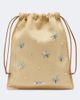 Prada Prada Prada Wish beaded canvas pouch - 1