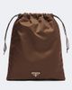 Prada Prada Prada Wish leather-trimmed Re-Nylon pouch - 1