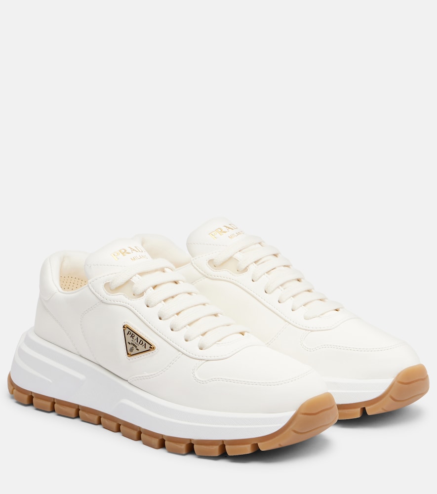 Prada - Prax 01 leather sneakers