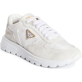 Prada Prada Prax Nylon & Suede Sneaker