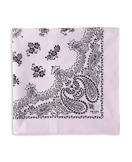 Prada Prada Printed Batiste Scarf