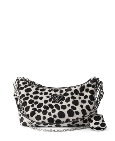 Prada Prada Printed Calf Hair Mini-Bag