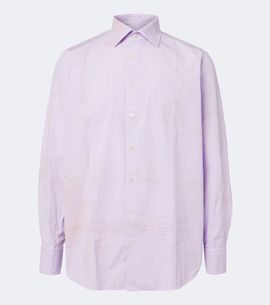 Prada Prada Printed cotton shirt