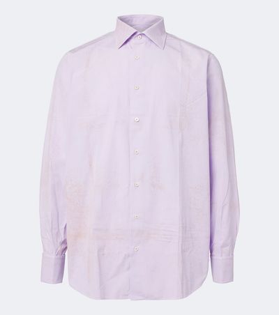 Prada Prada Printed cotton shirt