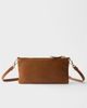Prada Prada Printed Saffiano Leather Wallet with Shoulder Strap - 5