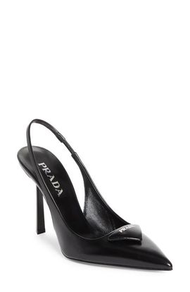 Prada Prada Puffy Logo Slingback Pump (Nordstrom Exclusive)