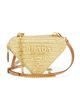 prada Prada Raffia Mini Triangle Shoulder Bag - 1