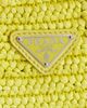 prada Prada Raffia Triangle Shoulder Bag - 7