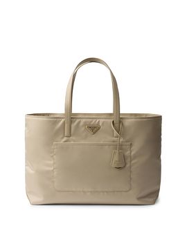 Prada Prada Re-Edition 1978 Large Re-Nylon and Saffiano Leather Tote Bag