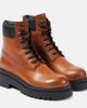 Prada Prada Re-Nylon and leather lace-up boots - 1