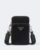 Prada Prada Re-Nylon and Saffiano leather phone pouch - 1