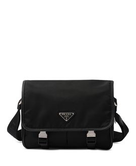 Prada Prada Re-Nylon and Saffiano Leather Shoulder Bag